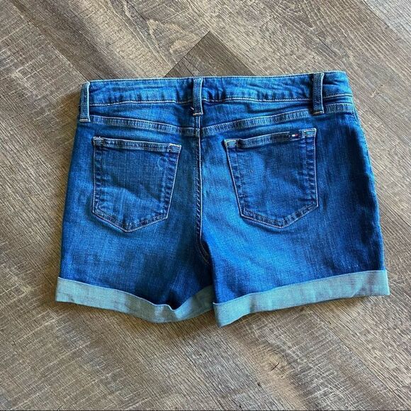 Tommy Hilfiger Shorts Retro Roll Hem Stretch Denim 4 Summer - Picture 6 of 13